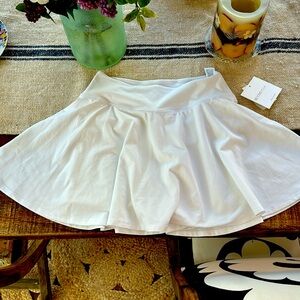 Beyond Yoga White Skort, sz S